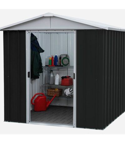Anthracite Metal Sheds