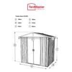 Anthracite Metal Sheds