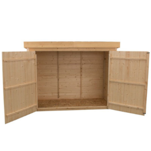 Door Pent Wooden Garden Storage