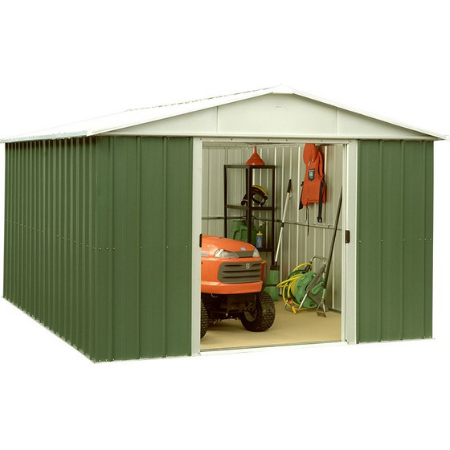 Metal Shed Green Metal Shed Green