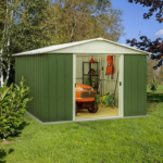 Metal Shed Green