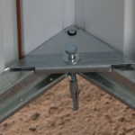 Anthracite Metal Shed