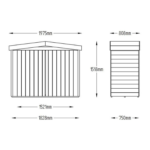 Wooden Garden Storage Sheds