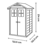 PlasticGardenStorageShed