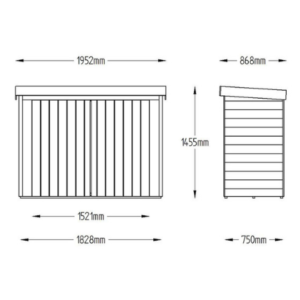 Wooden Garden Storage